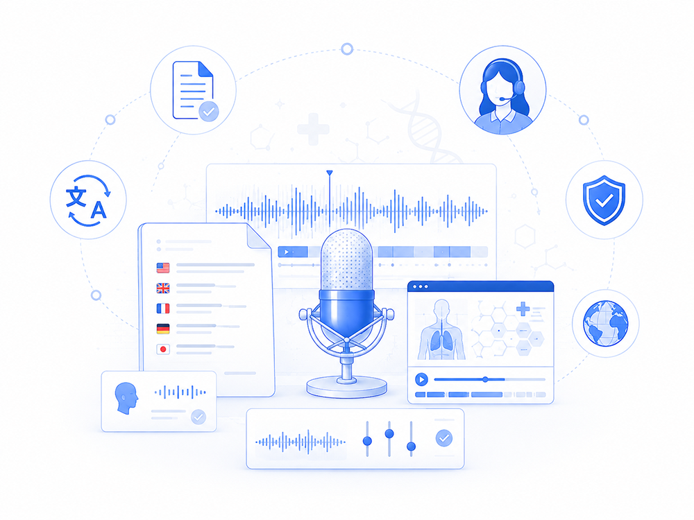 Professional Voiceover Services for Life Sciences