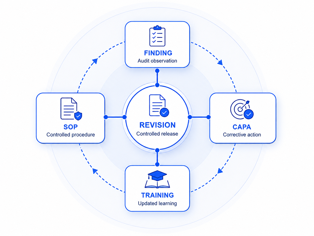 Quality Documentation Has to Stay Connected Before, During, and After an Audit